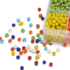 8 couleurs perles de rocaille en verre&nbsp;SEED-YW0001-57