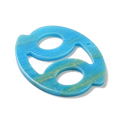 Pendentifs porte-clés en acrylique&nbsp;LS-SACR-S608-04K-01