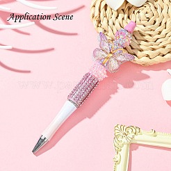 Stylos à billes en plastique et en fer&nbsp;LS-AJEW-H147-01I