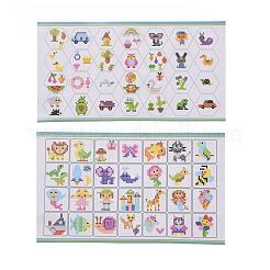 Diy 36 farben 14000 stücke 4 mm pva runde wassersicherungsperlen-kits für kinder&nbsp;DIY-Z007-53