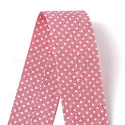 Ruban imprimé étoile coton lin 5m&nbsp;OCOR-K008-01C-04