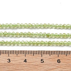 Natürlichen Peridot Perlen Stränge&nbsp;G-B107-A06-01A