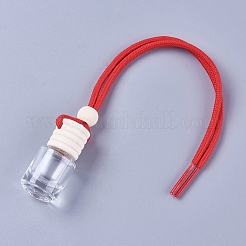 Glas-Anhänger Dekorationen&nbsp;LS-HJEW-WH0005-01