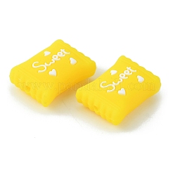 Perles de silicone écologiques de qualité alimentaire&nbsp;SIL-WH0002-49A