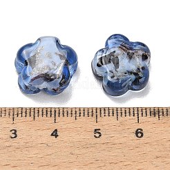 Perles vernissées de sable d'or manuelles &nbsp;LA-T032-02G