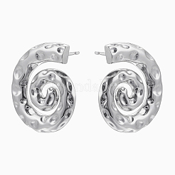 Boucles d'oreilles en laiton pour femmes&nbsp;EJEW-U015-13P-01