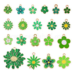 40 pièces 20 styles pendentifs en alliage&nbsp;ENAM-TA0003-98