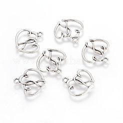 Pendentifs en alliage de style tibétain&nbsp;TIBEP-21057-AS-NR