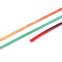Cordon tressé en nylon teint en segment de 50 m&nbsp;NWIR-YW0001-05A