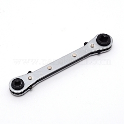 Chiave a cricchetto a quattro funzioni a doppia testa chiave a cricchetto doppia chiave a cricchetto chiave inglese strumento strumento di riparazione auto&nbsp;TOOL-WH0128-07