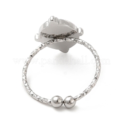 Accesorios de anillo de puño abierto de acero inoxidable 304 que no se deslustran&nbsp;X-STAS-E180-07P
