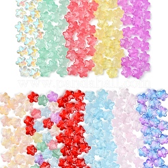 30 pièce de perles de verre peintes à la cuisson&nbsp;GLAA-FS0001-99D