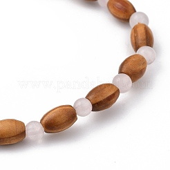 Braccialetti di perline elasticizzati&nbsp;BJEW-JB05418-04