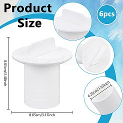 3 accessorio per tappo di scarico del filtro della piscina e della vasca da bagno in plastica&nbsp;FIND-WH0149-44