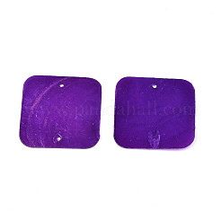 Pendentifs shell peints par pulvérisation&nbsp;LS-SHEL-N026-174D