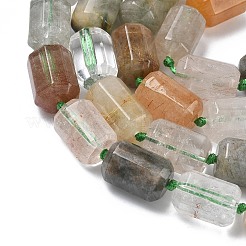 Natürlichen grünen Rutilquarz Perlen Stränge&nbsp;G-C270-L01