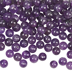 100 Stück natürliche Amethystperlen&nbsp;G-SP0001-22B