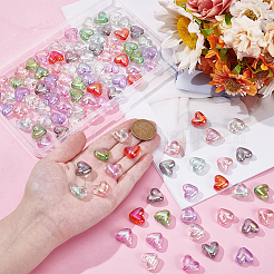 120pcs perles acryliques transparentes&nbsp;OACR-SP0002-23