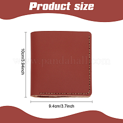 Kits de fabrication de portefeuilles en cuir pour hommes bricolage&nbsp;DIY-WH0349-228B