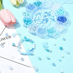 Fiori/stelle/cuori/bowknot con perline acriliche&nbsp;OACR-FS0001-67C
