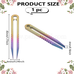1 pinzetta con punta in lega&nbsp;TOOL-LP0001-15B