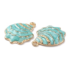 Emaille-Anhänger mit Zahnstangenbeschichtung&nbsp;ENAM-Q449-12G-01