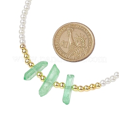 Collares con cuentas de perlas de imitación de plástico abs&nbsp;NJEW-JN04859-02