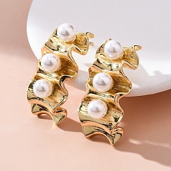 Orecchini in ottone&nbsp;EJEW-R016-25G