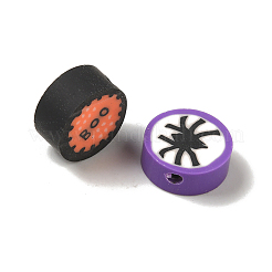 Halloween-Thema-Muster handgefertigte Fimo-Perlen&nbsp;CLAY-C001-13B