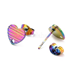 Accesorios para pendientes de acero inoxidable 304 con revestimiento iónico (IP)&nbsp;STAS-I183-03A-M