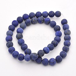 Natürliche Lapislazuli runde Perlen Stränge&nbsp;X-G-D660-8mm