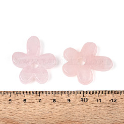 Ciondoli quazo rosa naturale&nbsp;G-T142-44D