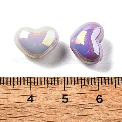 Placage uv perles acryliques opaques&nbsp;PACR-Q005-01