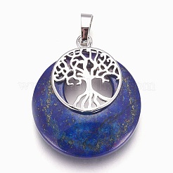 Natürliche Lapislazuli Anhänger&nbsp;X-G-F573-C11