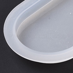 Ovale Silikonformen für Anhänger in Lebensmittelqualität&nbsp;DIY-D074-10