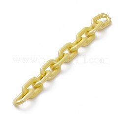 Catene portacavi acriliche opache fatte a mano&nbsp;AJEW-JB00853-01