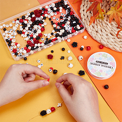 DIY-Stretcharmband-Kits zum Thema Halloween&nbsp;DIY-UN0007-78