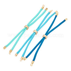 3 Stück geflochtene Polyesterkordel zum Herstellen eines runden Armbands&nbsp;MAK-TA0001-38A