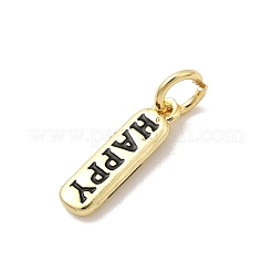 Messing Emaille Anhänger / charms&nbsp;KK-P338-01G-G01