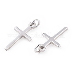 925 Sterling Silber Religion Kreuz Anhänger&nbsp;STER-T007-51P
