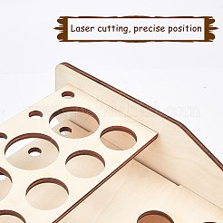 Basswood Leathercraft Tools Lagerregal&nbsp;ODIS-WH0008-12