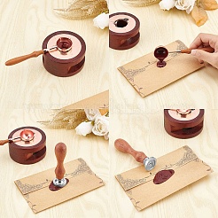 Set di timbri con sigillo di cera per album fai da te&nbsp;AJEW-WH0432-025