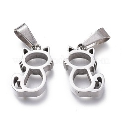 Anlaufgeschützte Anhänger aus Edelstahl 304&nbsp;LS-STAS-Z006-06P
