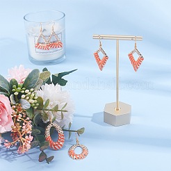 Pendentifs en émail de fer écologiques&nbsp;IFIN-SC0001-13B-RS