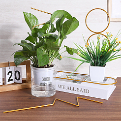 4 soporte para plantas de flores de hierro de 4 estilos&nbsp;FIND-CN0001-62B