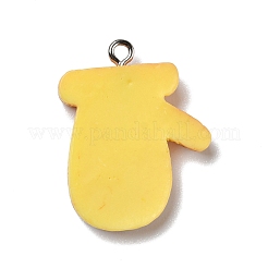 Pendentifs en résine opaque&nbsp;RESI-D055-127P