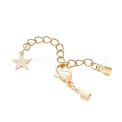 6 Stück 304 Edelstahlende mit Ketten&nbsp;FIND-JF00182