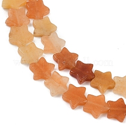 Chapelets de perles en jade topaze naturelle&nbsp;G-NH0051-01A