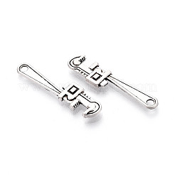 Tibetischer stil Aluminium Anhänger & Charms&nbsp;TIBE-N014-25AS