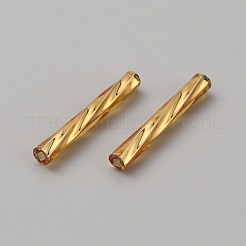 Glas Twist Signalhorn Perlen&nbsp;GLAA-WH0035-27